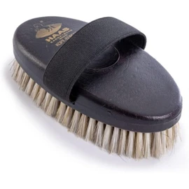 HAAS Head Brush - soft white horsehair bristles (Kopf-Burste)