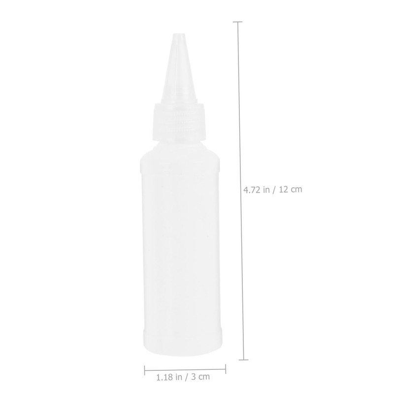 FOMIYES 2sets Oil Bottle Dispenser 50ml Squeeze Bottles for Hair