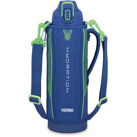 Thermos FHT-1502F BLGR Vacuum Insulated Sports Bottle, 0.3 gal (1.5 L), Blue Green, Cold Retention