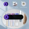 supere-commerce Touchless Toothpaste Dispenser Set w/ Toothbrush Holder & 3