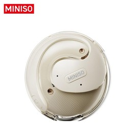 Miniso X15Pro Wireless Headphones Bluetooth 5.4 Sport Earphone HIFI Sound Quality:_White