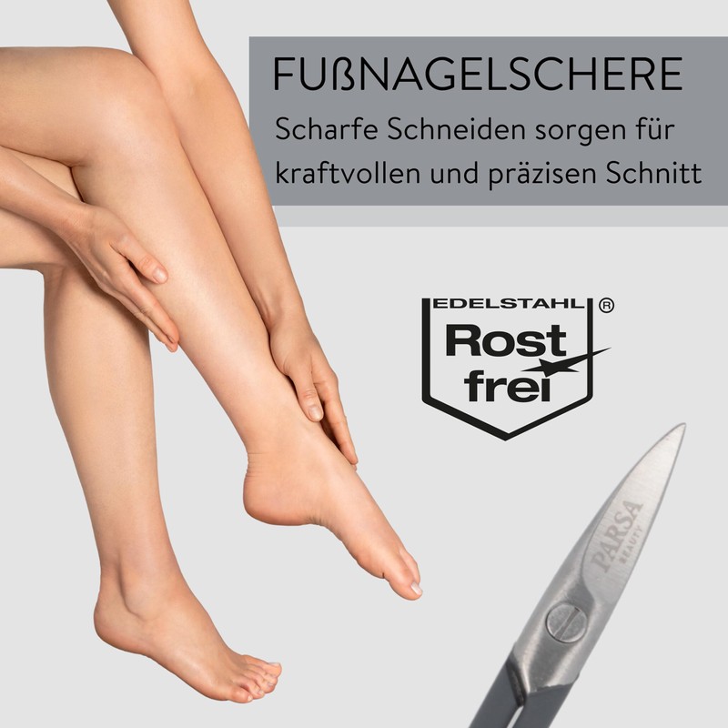 PARSA Beauty Toenail Clippers - Precise Toenail Clippers, Nail Clippers
