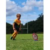 Optimum STREET RUGBY BALL - BLACK/ORANGE - SIZE 4