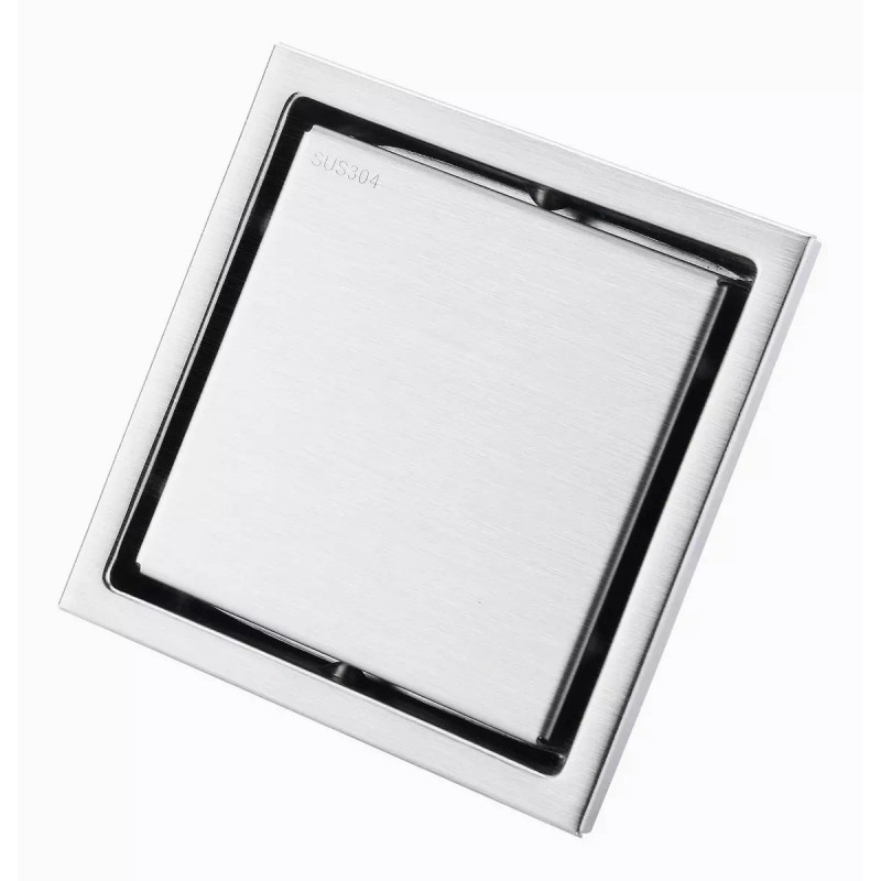 Dolores Coladera Acero Inoxidable Invisible Piso Desagüe 4 Pulgadas