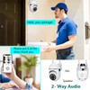 TooToo 1080P WiFi IP Camera Wireless CCTV HD PTZ Smart