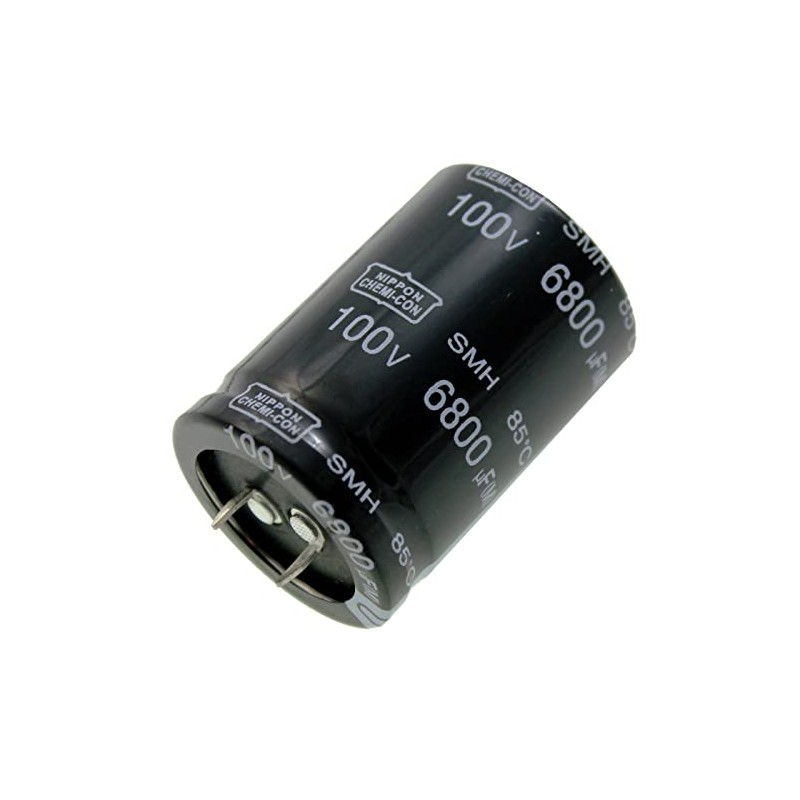 ELKO Capacitor 6800µF 100 V 85 °C ESMH101VNN682MA50S – Snap-In