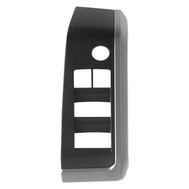 Osompar Silver Grey Window Switch Bezel Trim Compatible with Toyota Tacoma 4Door Crew Cab 2016-2023 Front Left Driver Side