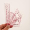 Legami - Geometry Set with 15 cm Ruler, 10 cm