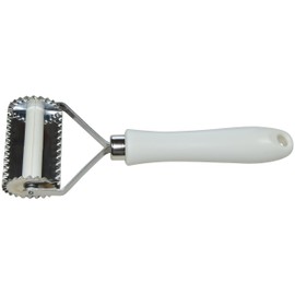 ELETTRO CENTER Art.314 Cookie Cutter, Prongs, 2 Pictures ZUM Giro, Stainless Steel, White