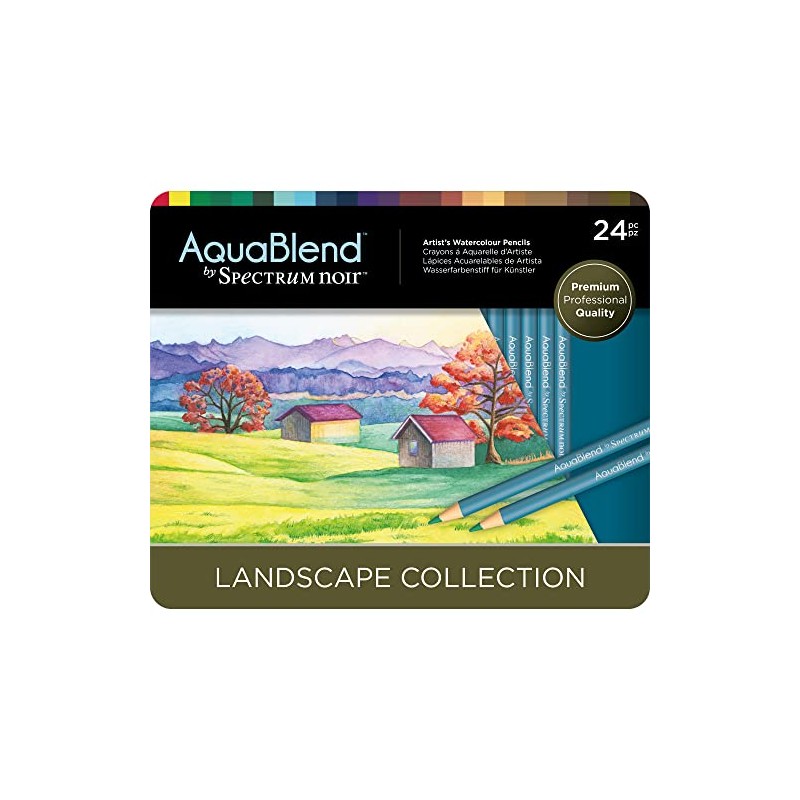 Spectrum Noir Landscape Aquablend Pencils (24PC)