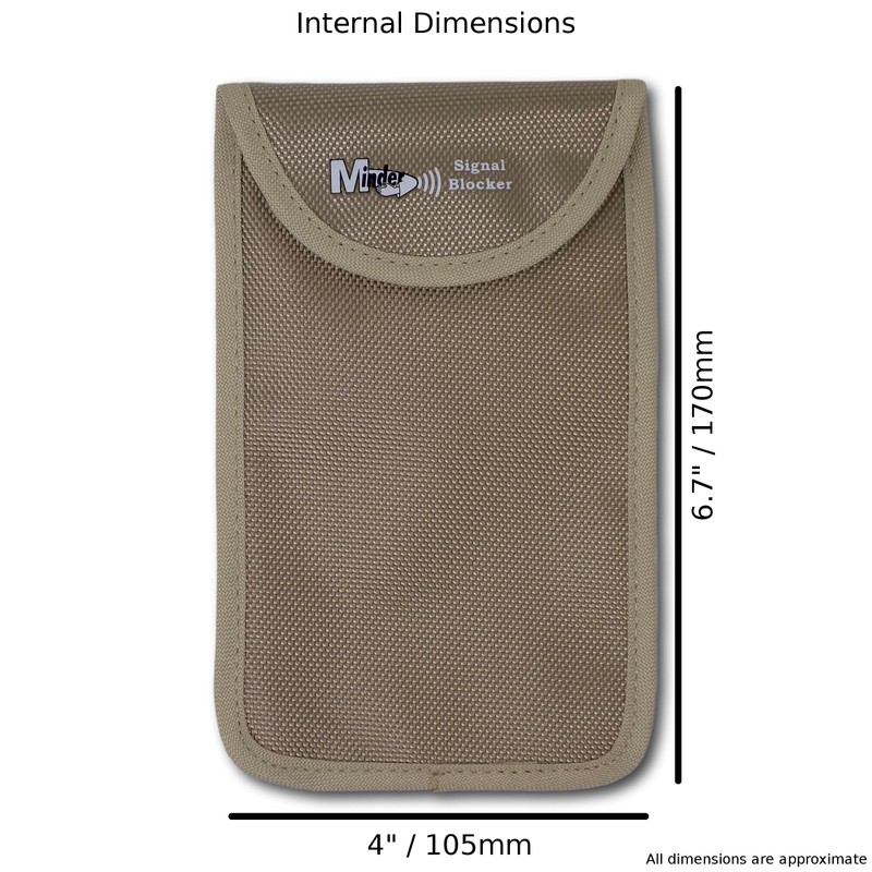 Minder Signal Blocker - Jamming Case/RFID Blocking Pouch for Keyless