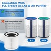 BREEVA A1 Filter Compatible with TCL BREEVA A1/A1W Air Purifi-er,