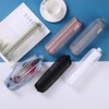 Pencil Cases Pen Pouch Clear Transparent Marker Pouch with Zipper,