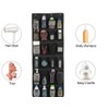 Over The Door Shoe Organizer with 24 Large Mesh Pockets