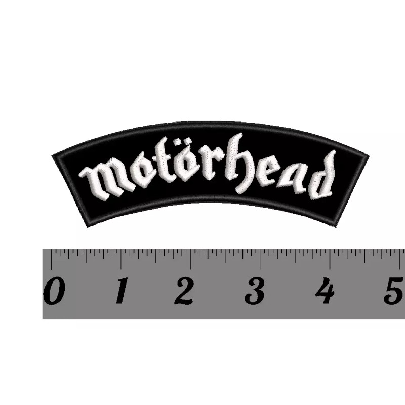 Unbranded Motorhead Patch Iron on Embroidered Metal back patch