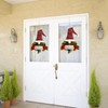 BFYDOAA 13x27in Christmas Gnome Wreath Artificial Pine Spruce Wreath with