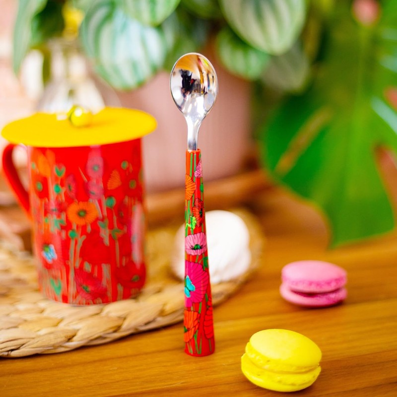 Pylônes, Dessert Spoon - Sweet Spoon Poppies