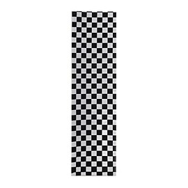 Rekon 9 x 33 Inch Skateboard Grip Tape Sheet No Grain White Checkerboard