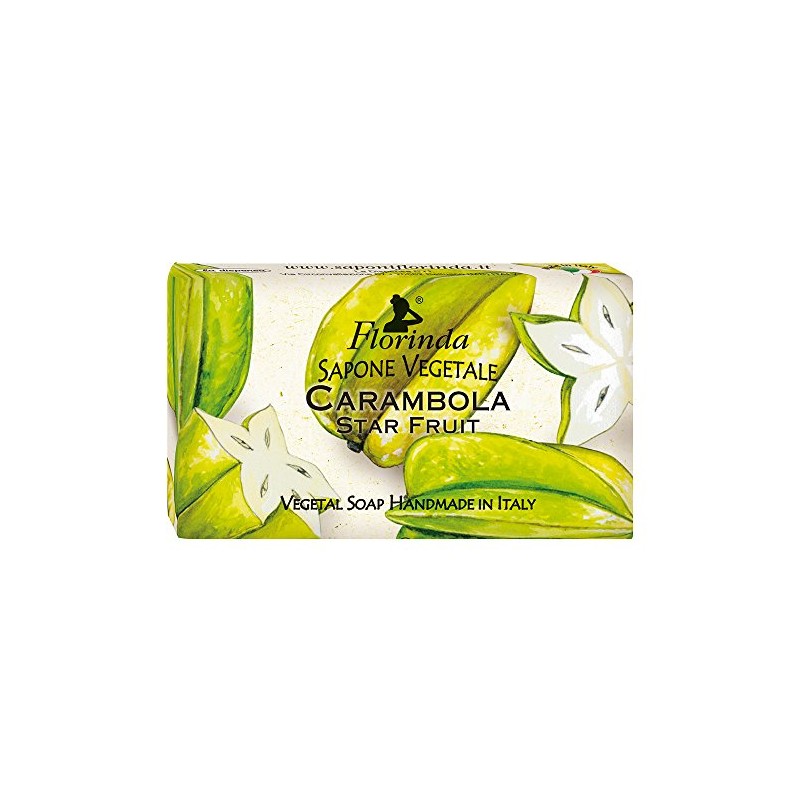 Florinda Tropical Fruits Star Fruit Vegetal Soap Bar 100 G