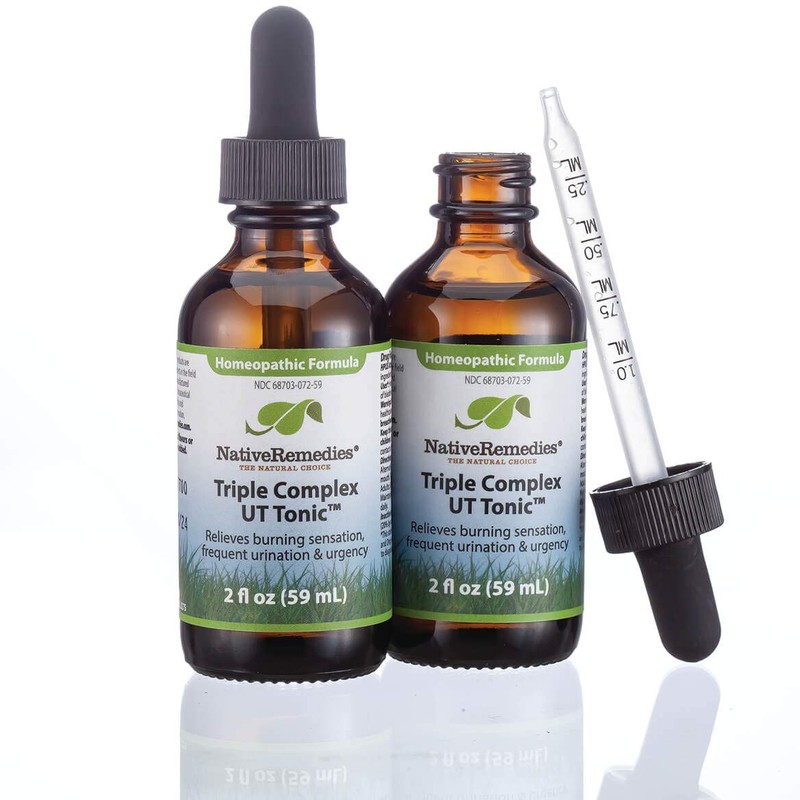 Native Remedies Triple Complex UT Tonic Relieves Bladder Irritation, Burning