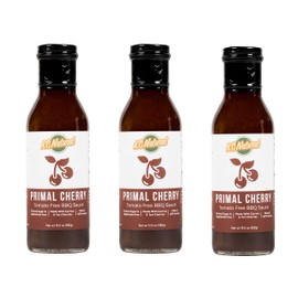 KC Natural - Primal Cherry Barbecue Sauce - Nightshade Free - Paleo And AIP Friendly - 14 oz