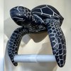 Sea Turtle Wall Mount Toilet Paper Roll Holder Rustic Nautical