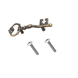 Sopepoyie Metal Key Shaped Pull 4.7inchUsed for Cabinet Drawer Door Handle Bronze Tone，Zinc Alloy