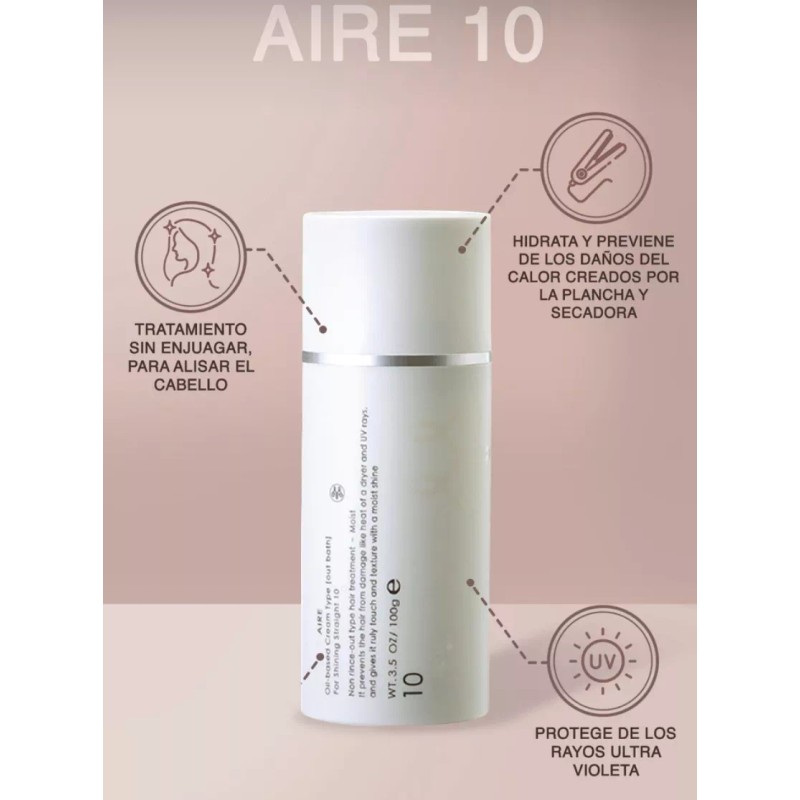 Mucota Aire 10 100ml Tratamiento Termico Cabello Liso
