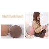 Sarah Duke 3D Round Cushion Plush Ball Decorative Cushion Round