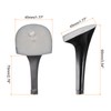 HARFINGTON 1pair Heel Repair Replacement 1.77"x3.54" High Stiletto Heel DIY