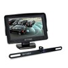 Backup Camera and Monitor System, License Plate Rear View Camera