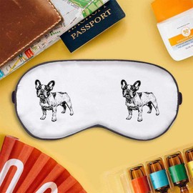'French Bulldog Standing' Sleep/Travel Eye Mask (EY00024460)