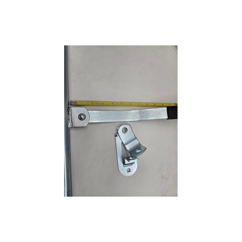 45" Cam Bar Trailer Swing Ramp Door Hinged Lock Hasp
