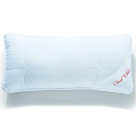 CelinaTex First Class Side Pillow Cover 145 x 40 cm, Pillow 40 x 80 cm, Pillow 80 x 80 cm, Set of 2 Pregnancy Support Pillows, Neck Pillow, Comfortable, Pleasant, Soft, White, 40x70 cm