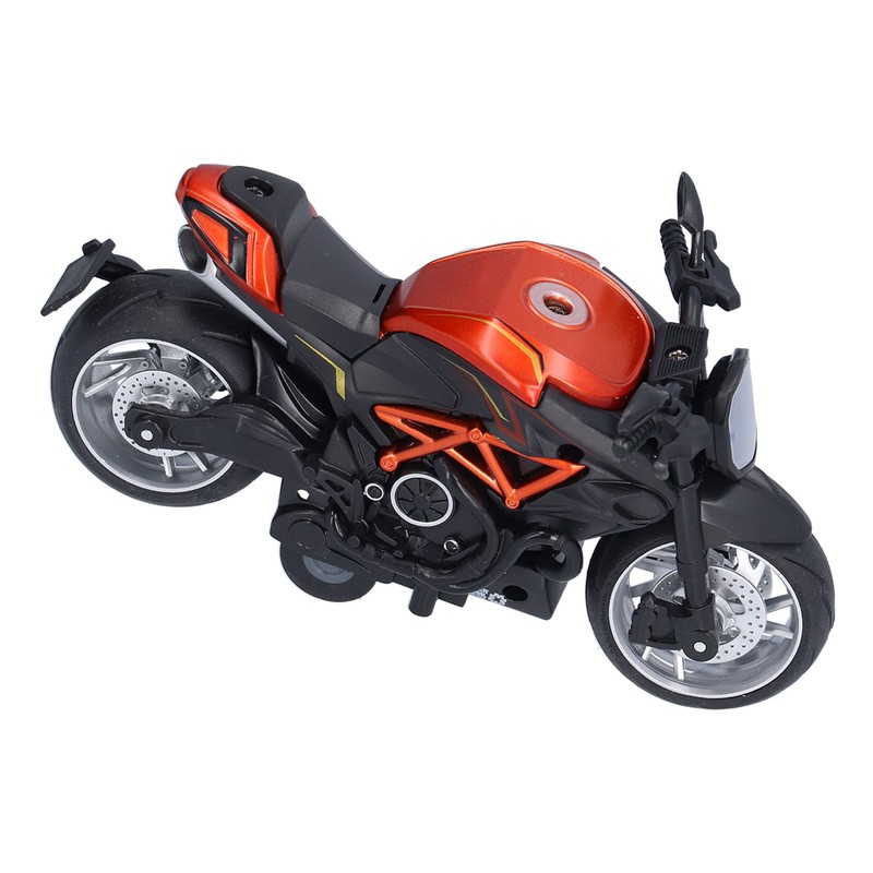 Motorcycle Model Alloy Simulation Motorbike Toy Collection Decoration for Children