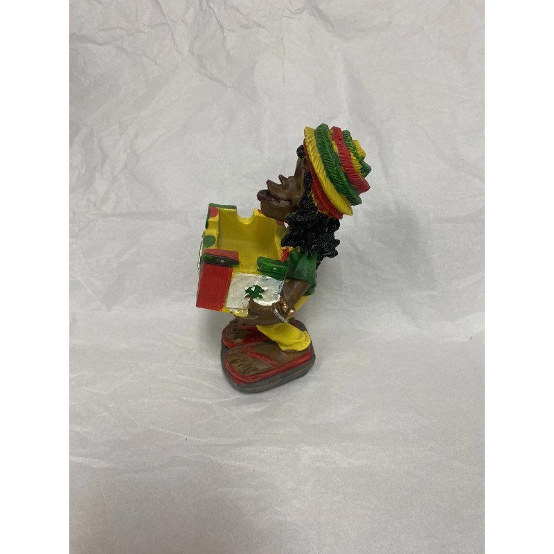3” Rasta Jamaican Grass Ashtray