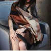 Sararose Scarf, Shawl, Large Scarf, Cashmere Touch, Geometric Pattern, Pattern,
