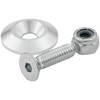Allstar Performance ALL18632 1/4" x 1" Countersunk Bolt Kit with