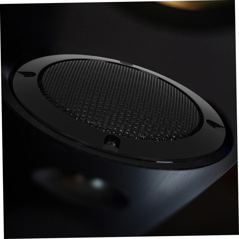 KONTONTY 1set Car Speaker Guard Decorative Mesh Protector for Speakers