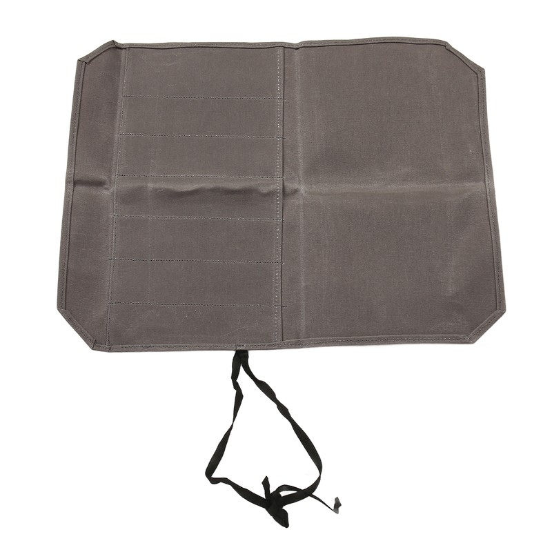 Knife Roll Knife Holder Bag Waxed Canvas 7 Slots Soft