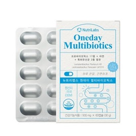 Tree Labs One Day Multibiotics 500mg 60 Capsules Probiotics Lactobacillus Intestinal Health Intestinal Health Balance / 트리랩스 원데이 멀티바이오틱스 500mg 60캡슐 프로바이오틱스 유산균 장건강 장 건강 밸런스
