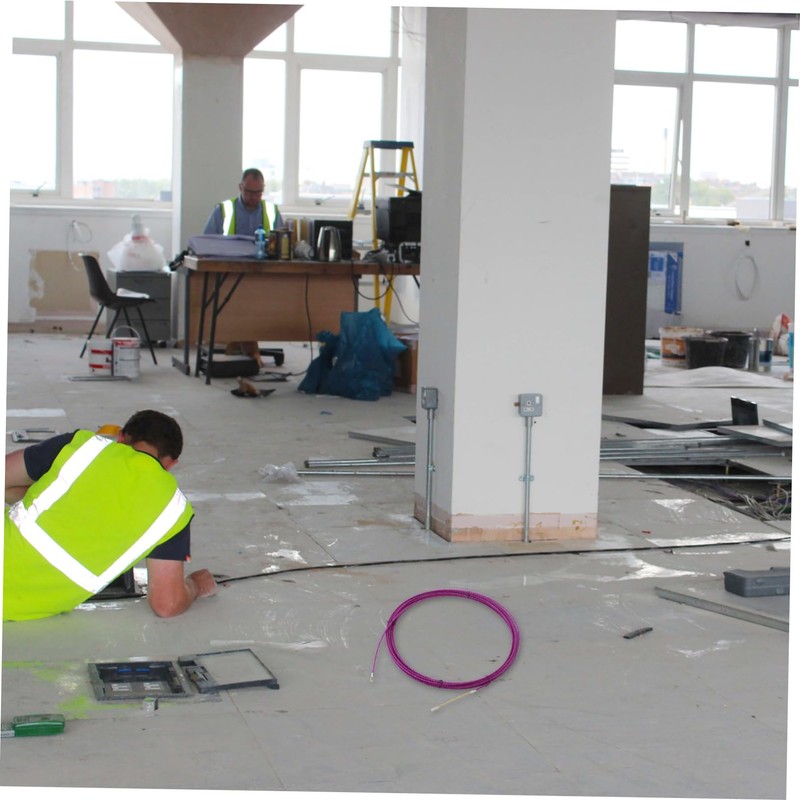 Operitacx Steel Wire Threader Tool Upgraded Fish Tape Cable Puller