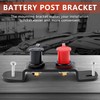 Knoweasy Heavy-Duty Battery Relocation Kit with Remote Terminal Posts, Bracket