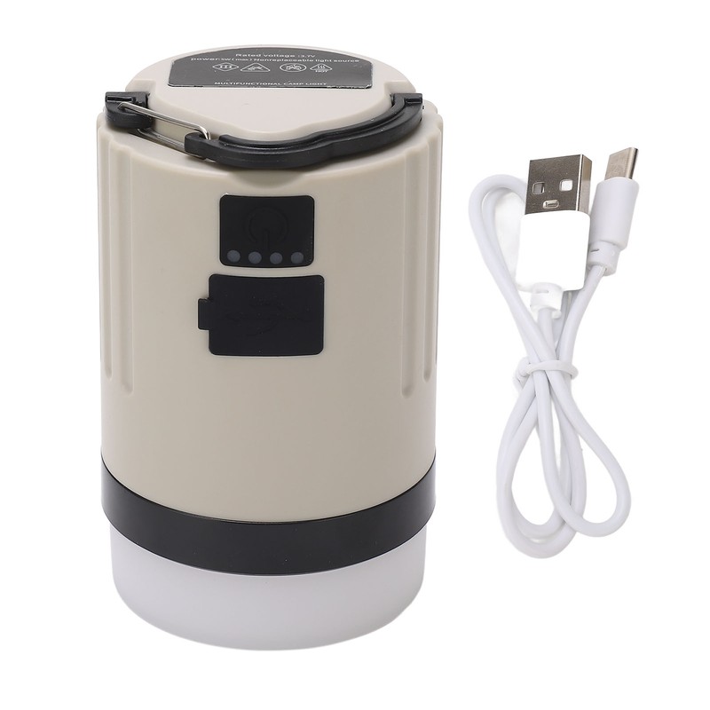 Outdoor Camping Lamp LED USB Rechargeable Tent Emergency Remote Control