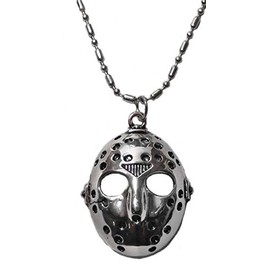 EC Trading Jason's Hockey Mask Pendant Necklace with 20" Chain