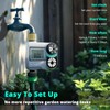 QUOBAS Sprinkler Timer, Programmable Hose Timers with Brass Inlet &