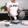 ALPHA LIVING Tortilla Press – 10 Inch Cast Iron Quesadilla