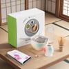 FLYINTOYS Matcha Whisk Set, Matcha Set Includes Matcha Bowl（530ML）, Matcha