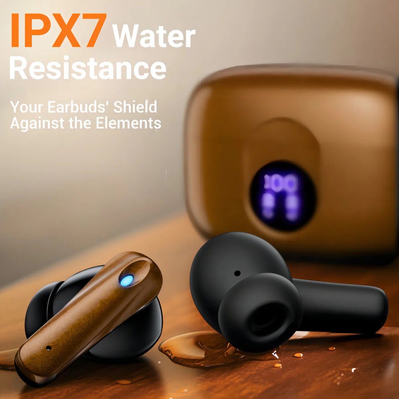 Audfonos inalmbricos bluetooth Occiam P91 In Ears Color Dorado -