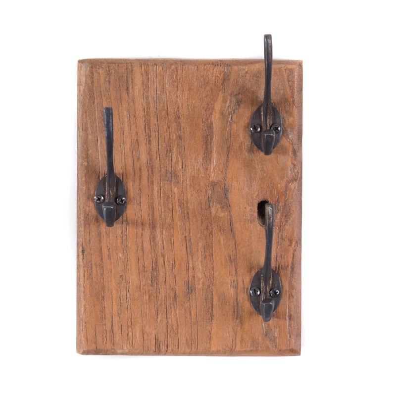 DESIGN DELIGHTS Wall Coat Rack Board II | Mahogany &